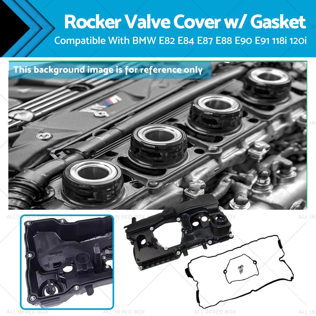 Valve Cover with Gasket for BMW E82 E87 E88 E90 E91 (2007–2013)