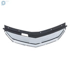 Upper Grille for Chevrolet Volt (2016–2019) Silver Plastic