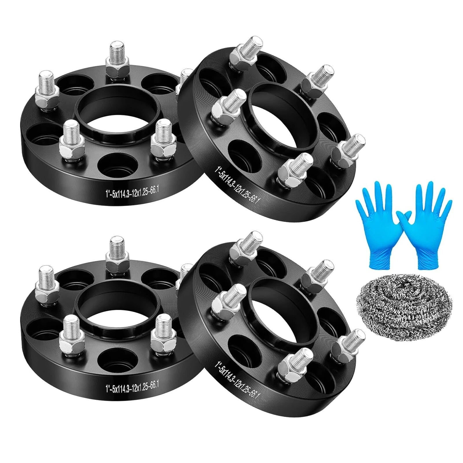 Set of 4 Hubcentric Wheel Spacers for Make Model (YYYY–YYYY)