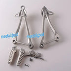 Foot Pegs  Passenger Footrests for Kawasaki Ninja ZX10R (2008-2010)
