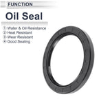 Set of 5 Oil Seal Rotary Shaft Seal for Various Models (80x105x10mm)