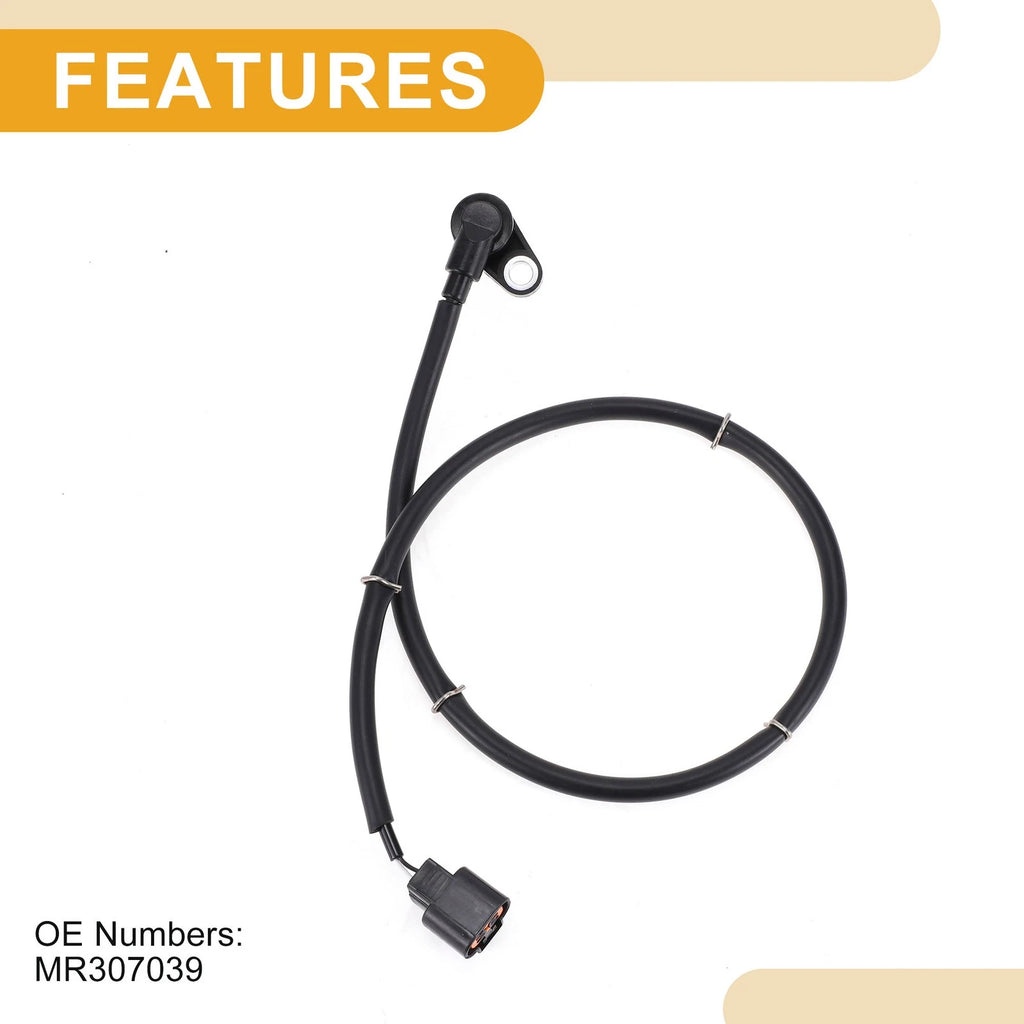 ABS Wheel Speed Sensor MR307039 for Mitsubishi Montero (Rear Right)