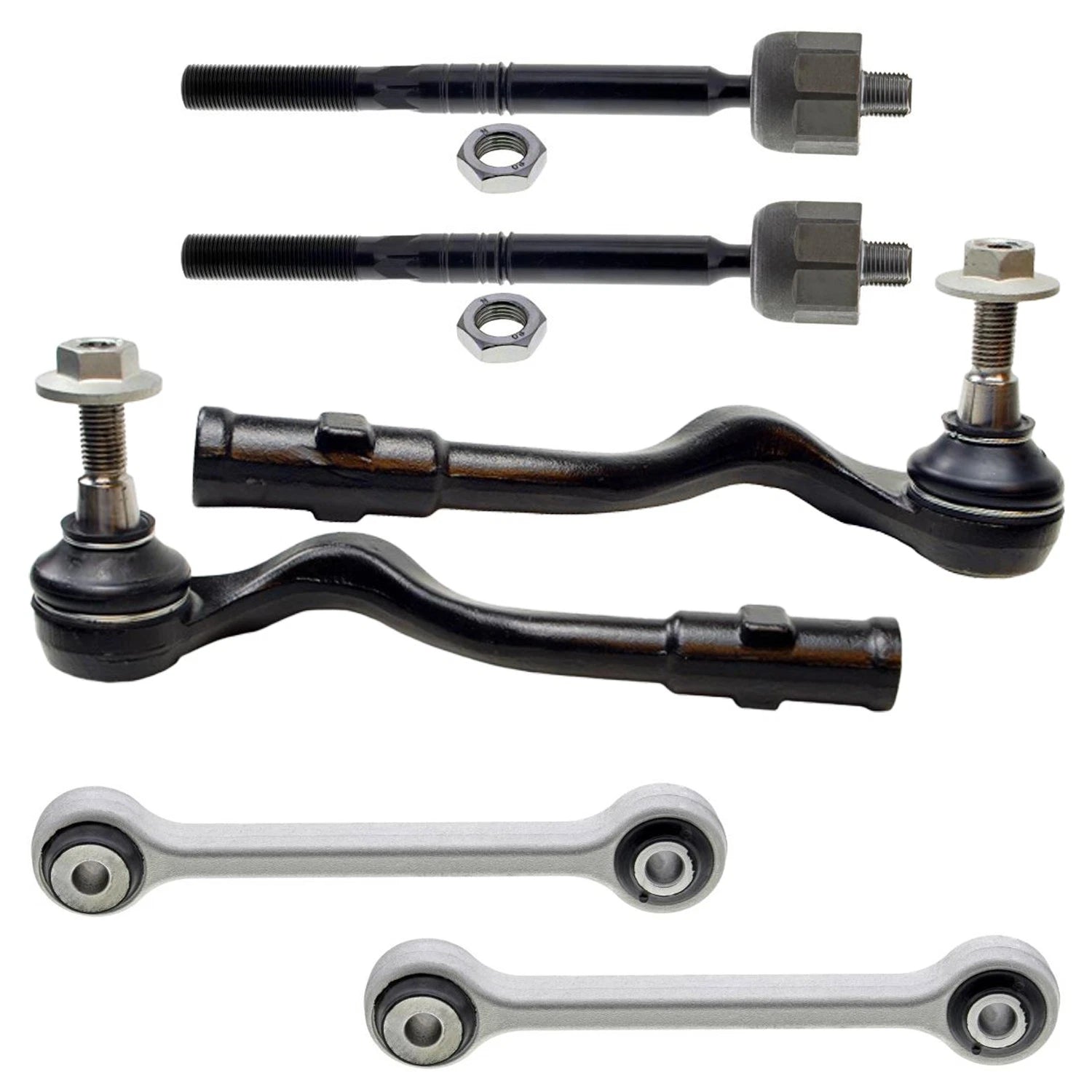 Set of 4 Mevotech Supreme Tie Rod Ends & Sway Bar Links for Audi A4 RS5 S5 (2013–2020)