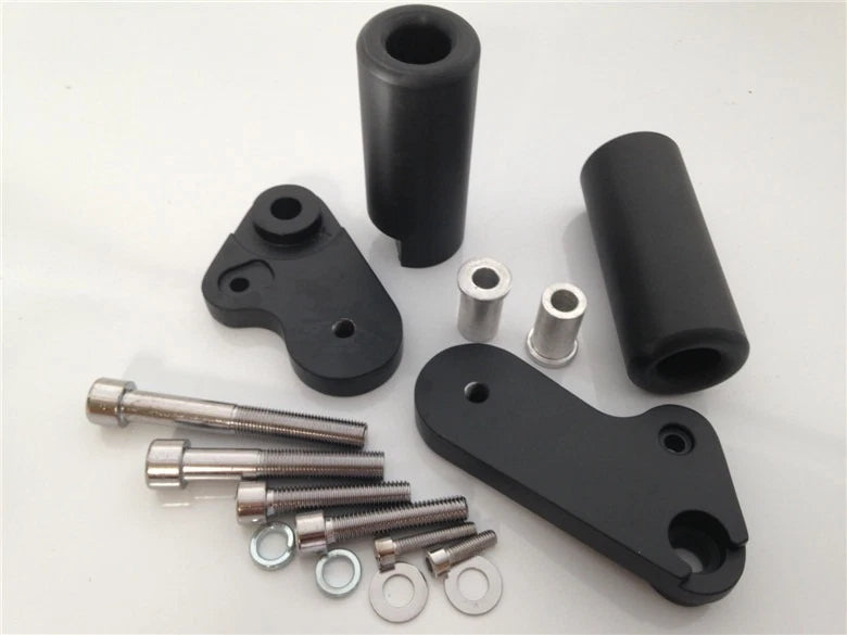 No Cut Frame Slider Protector for Yamaha YZF R1 (2009–2012) Black