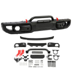 Front Bumper W/O Sensor Hole for Jeep Wrangler JK (2007–2018) 10th Style