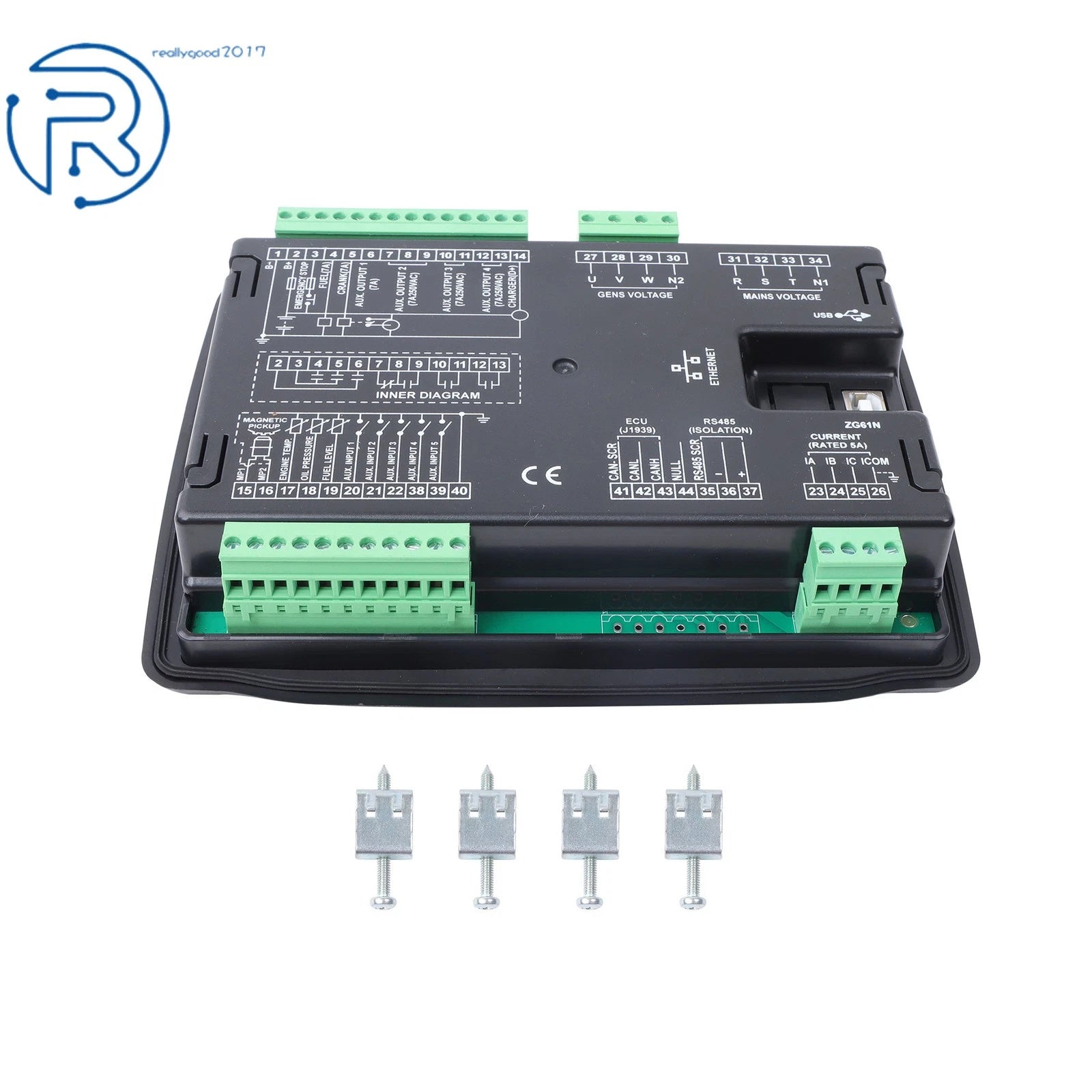 Genset Controller HGM6110N for Gensets (DC 8-35V)