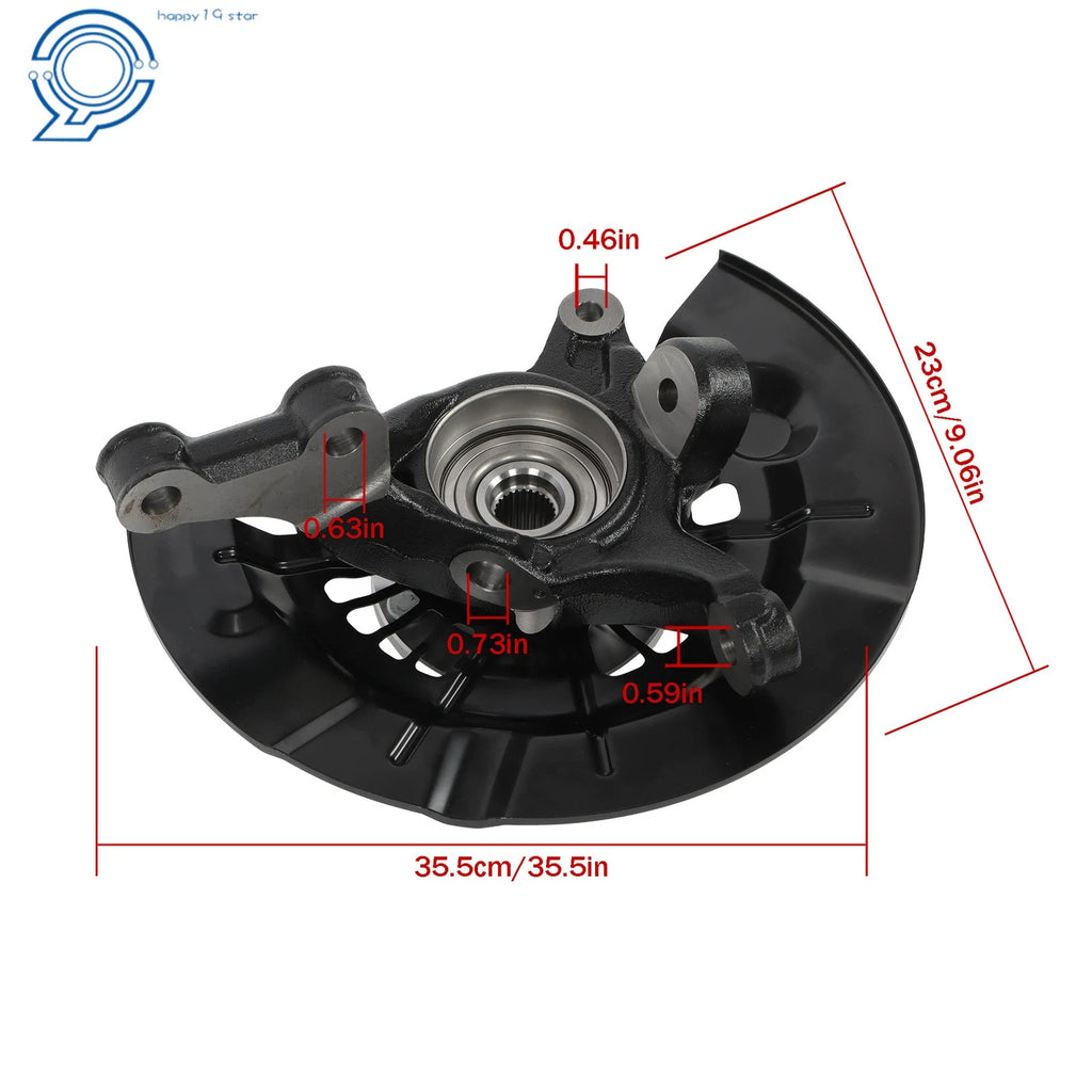 Front LH Wheel Hub Bearing Steering Knuckle Assembly for Toyota Camry (2012–2017)