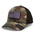 Camo Mesh Cap with Removable Flag Patch for Kenworth Trucks