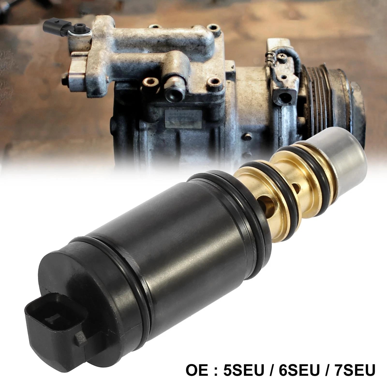 AC Compressor Electronic Control Valve 5SEU 6SEU 7SEU for Mercedes-Benz 
