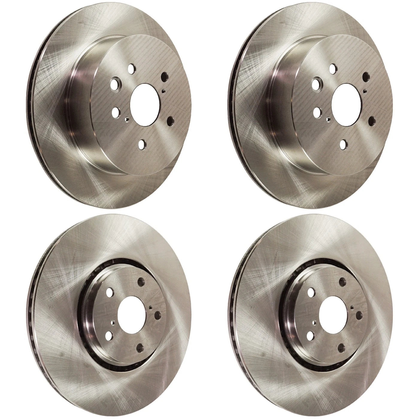 Set of 4 Brake Disc Rotors for Lexus GS350 (2007–2011)
