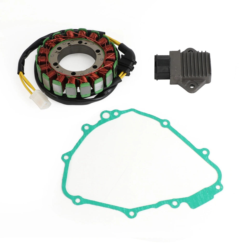Magneto Coil Stator + Voltage Rectifier + Gasket for Honda CBR900RR CBR919RR (1996–1999)