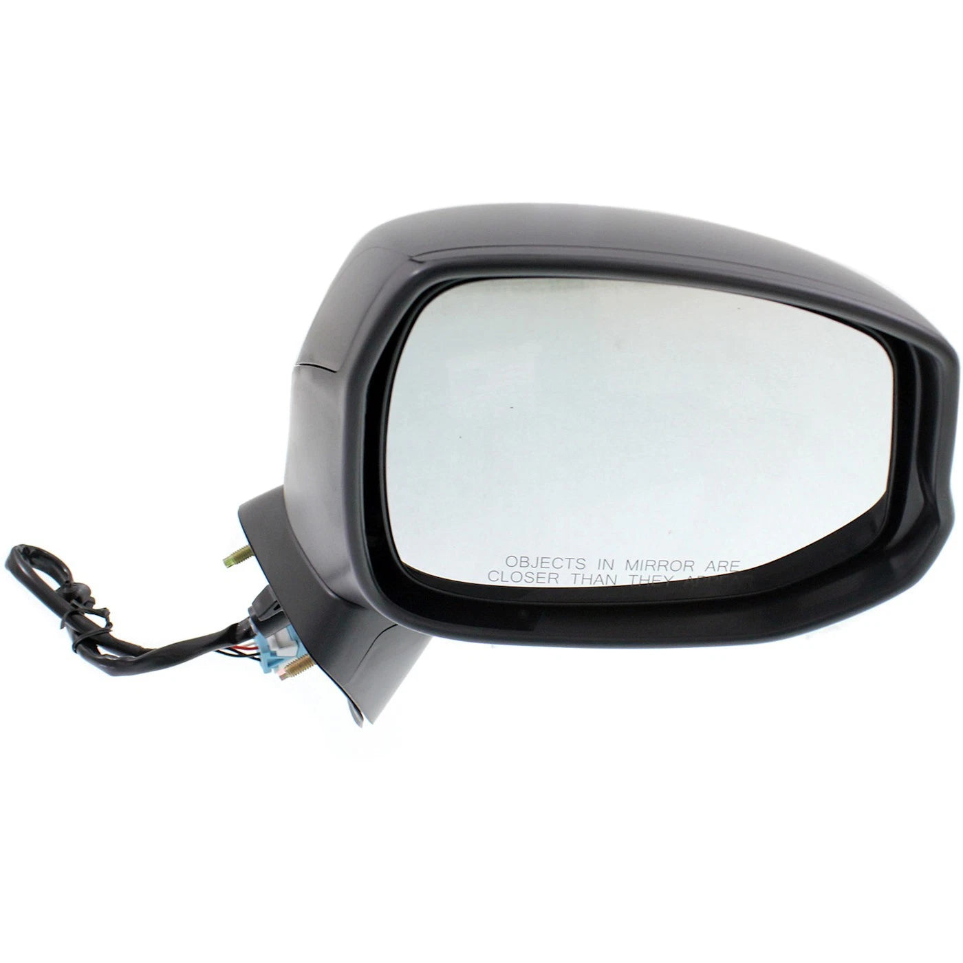 Set of 2 Power Mirrors for Honda Civic (2012–2013) Manual Folding Heated Black