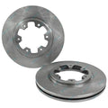 2 Front Disc Brake Rotors for Nissan Pathfinder WD21 V6 Wagon 1992-1995 New Pair
