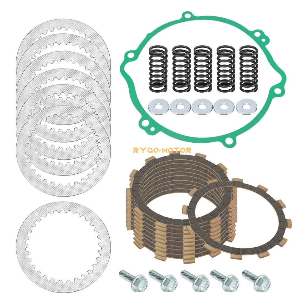 Clutch Friction Plate Kit for Yamaha YZ125 (1994–2004) - Heavy Duty Springs & Gasket
