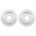 Set of 2 Bosch QuietCast Rear Disc Brake Rotors for Rainier SSR Trailblazer (2002–2009)