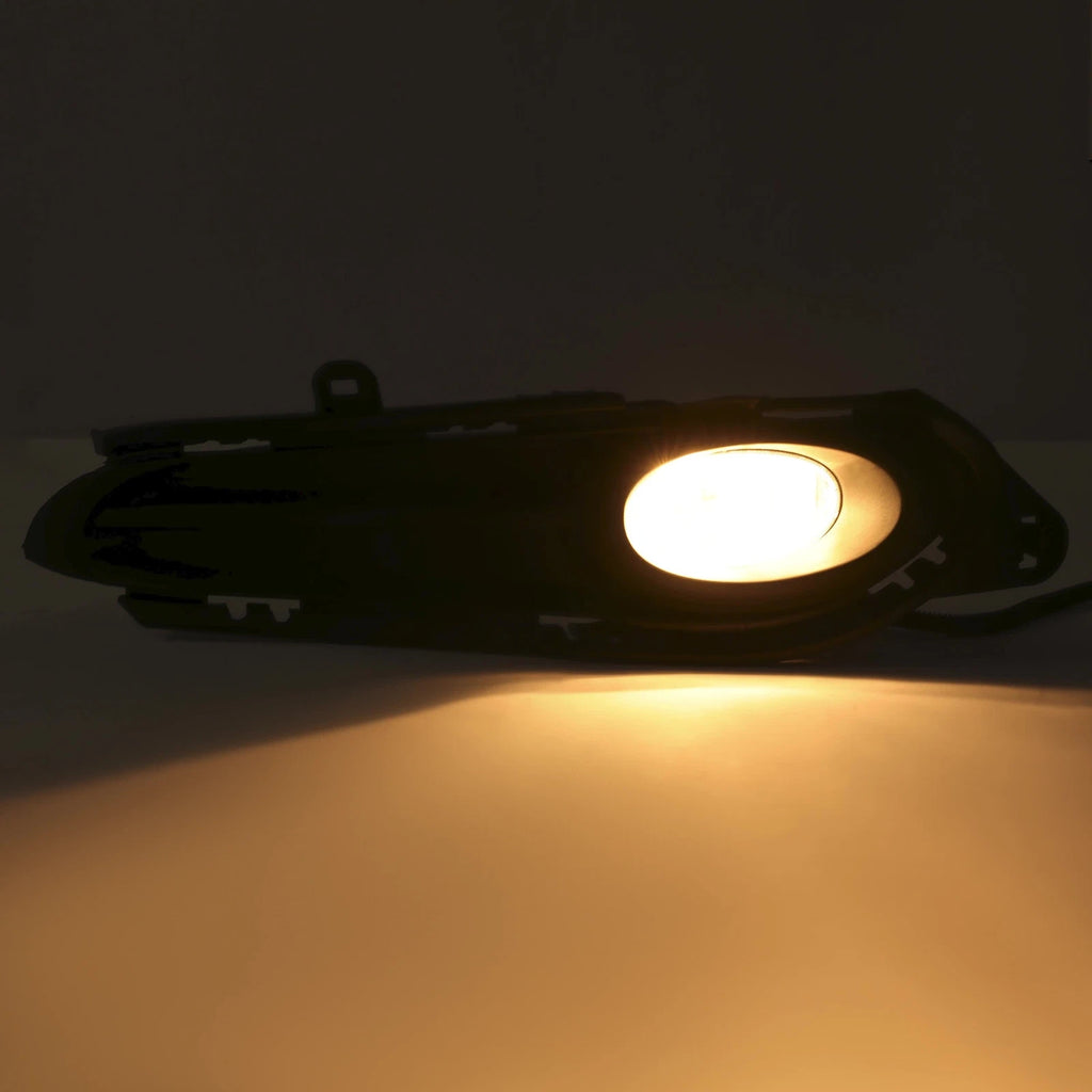 Bumper Fog Lights Lamps Pair for Honda HR-V (2016–2018) W/Cover