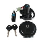 Ignition Key Switch Fuel Tank Cap Lock Set for Kawasaki KLX250 (2001–2014)