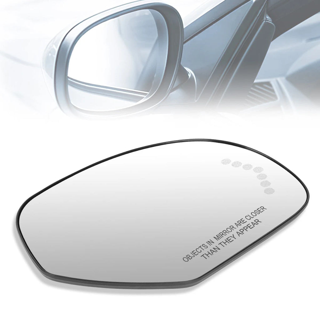 Right Heated Turn Signal Mirror Glass for Silverado Sierra (2007–2013) 15886196