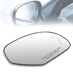 Right Heated Turn Signal Mirror Glass for Silverado Sierra (2007–2013) 15886196