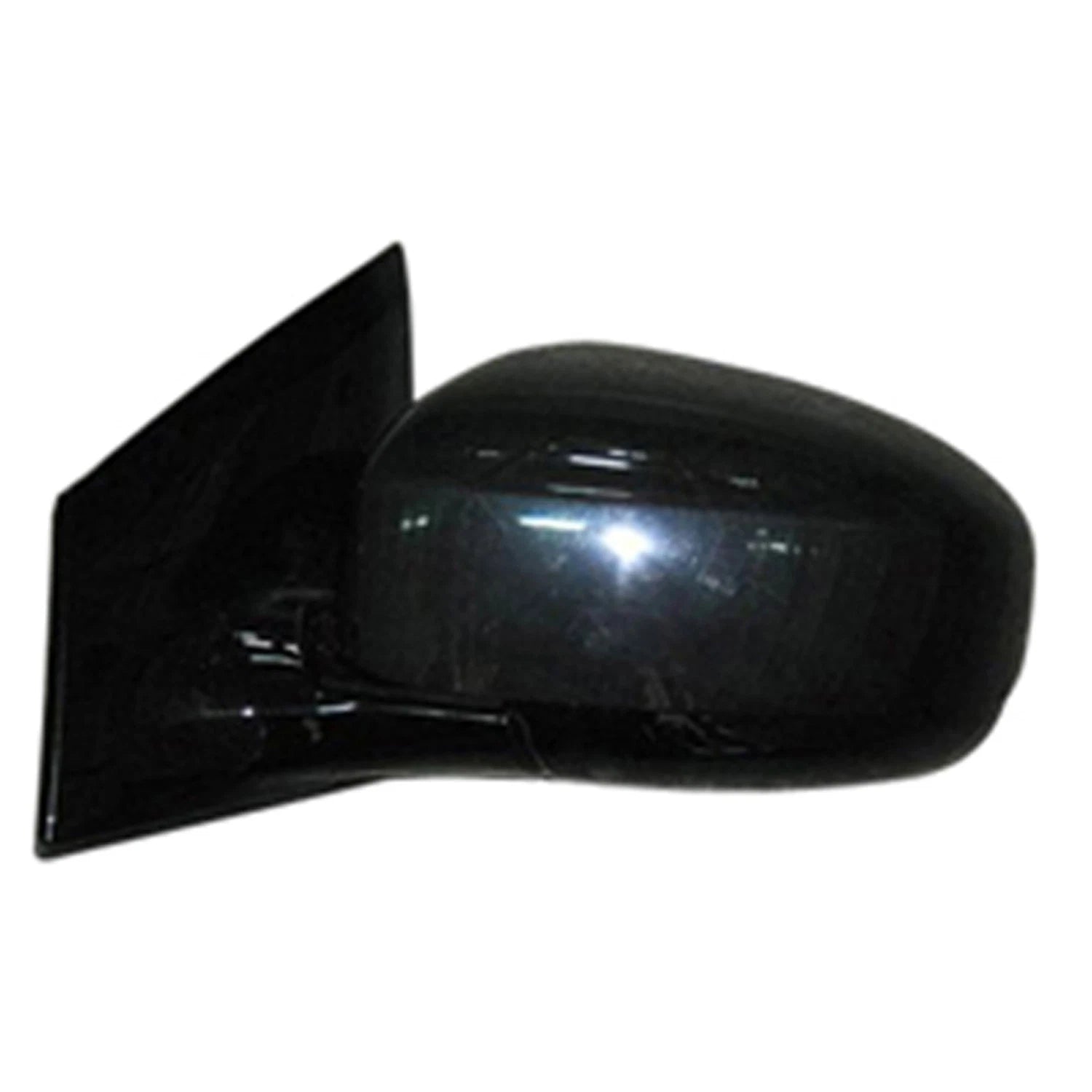 Replacement Ready to Paint Driver Power Door Mirror w/Heated Glass w/o Memory