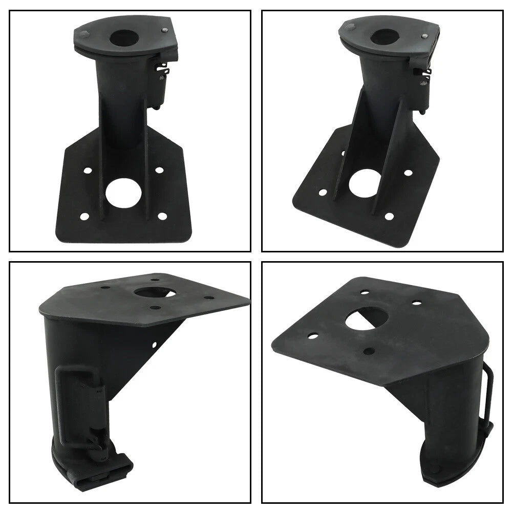 12" Fifth Wheel to Gooseneck Ball Adapter for RV (Year Range Not Specified)