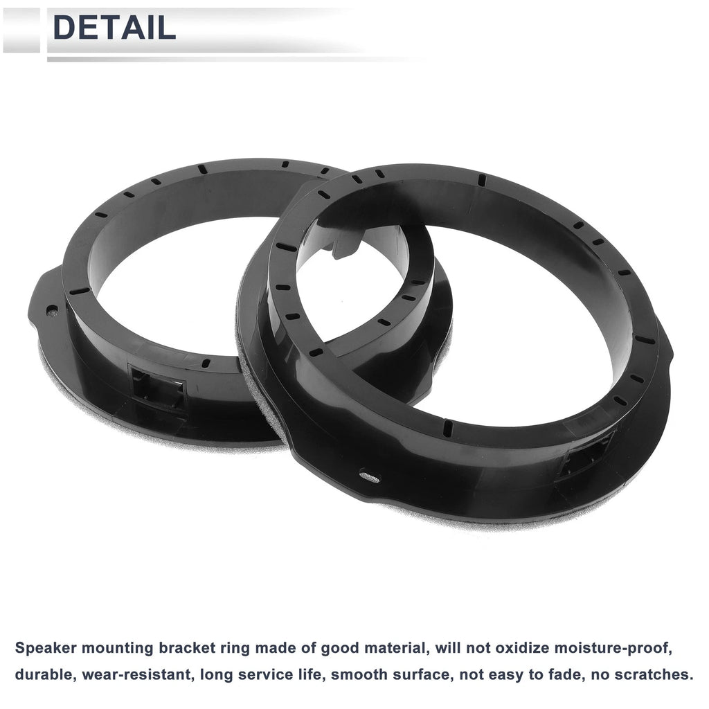 Set of 2 Speaker Spacer Rings for Mercedes-Benz 6.5" 