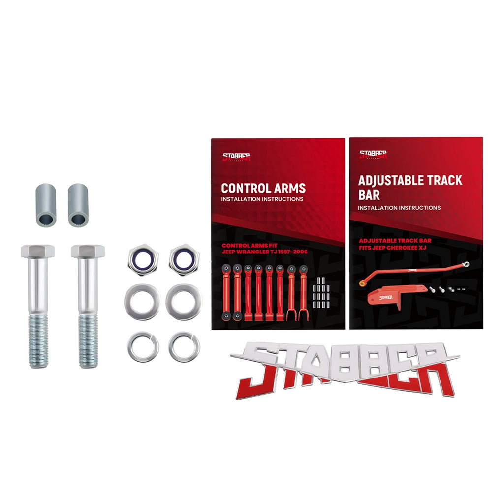 Adjustable Upper Control Arms Set for Jeep Cherokee XJ (1984–2001)