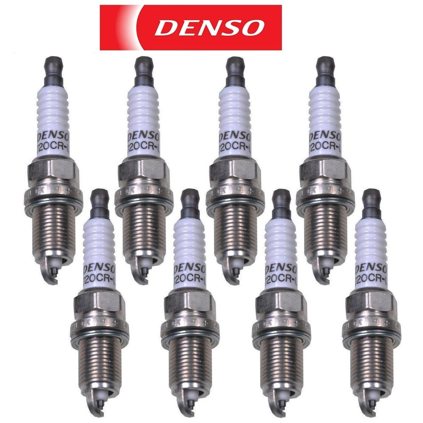Set of 8 Spark Plugs KJ20CRL11 for Audi BMW Dodge Honda Jeep Mitsubishi Mazda VW