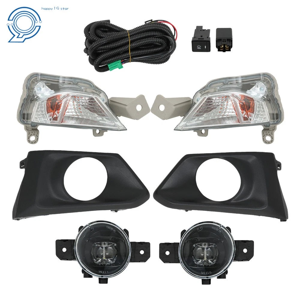 Set of 2 Front Turn Signal Lights and LED Fog Lamps for Nissan Altima (2019–2021)