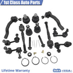 Suspension Kit with Tie Rod Ends for Nissan Pathfinder (2005–2012)