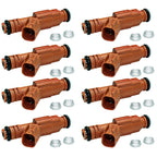 Set of 8 Fuel Injectors for Dodge Ram Van 1500 Dakota Durango 2500