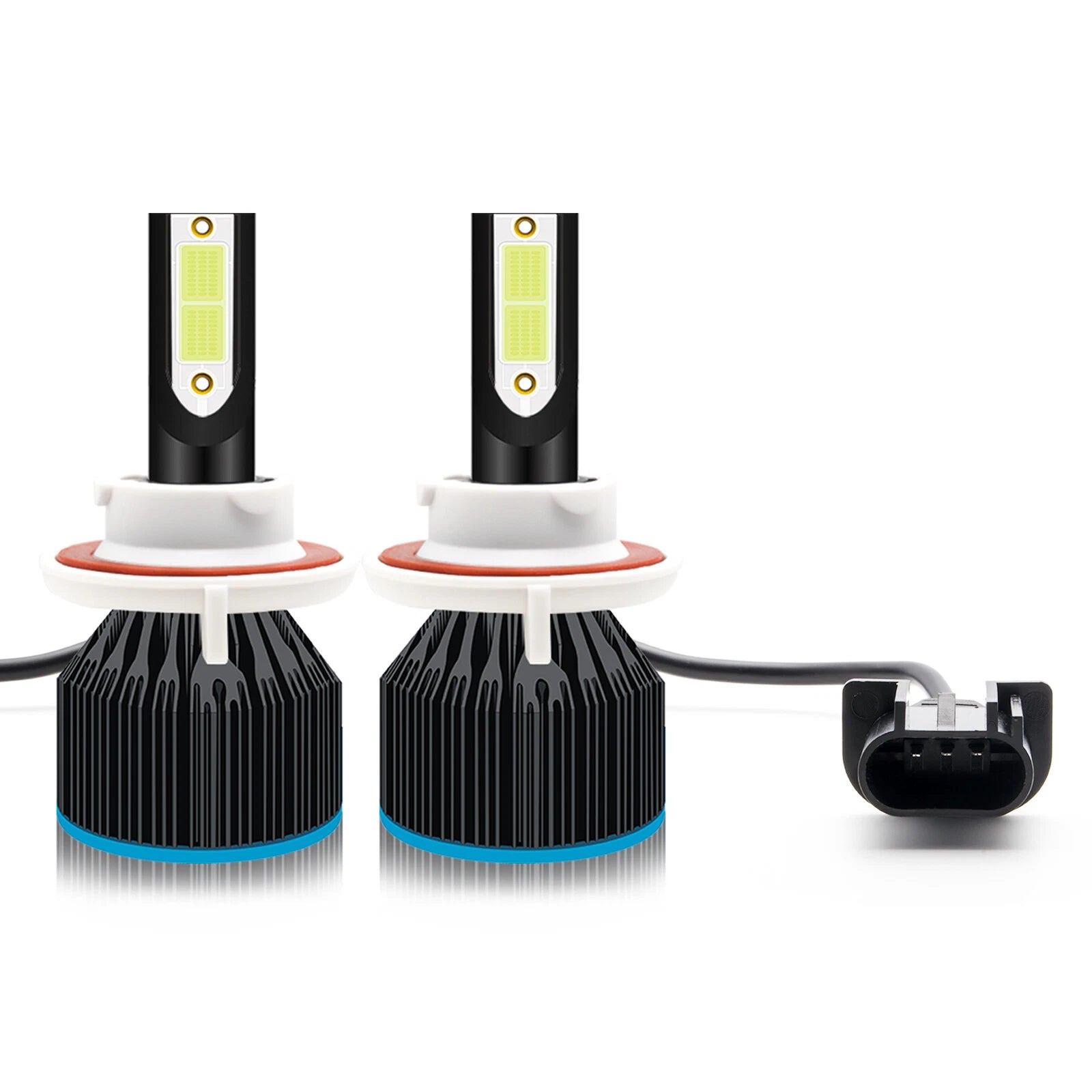 8000K H13 LED Headlight Bulbs for Dodge Ram 1500 2500 3500 (2006-2012)