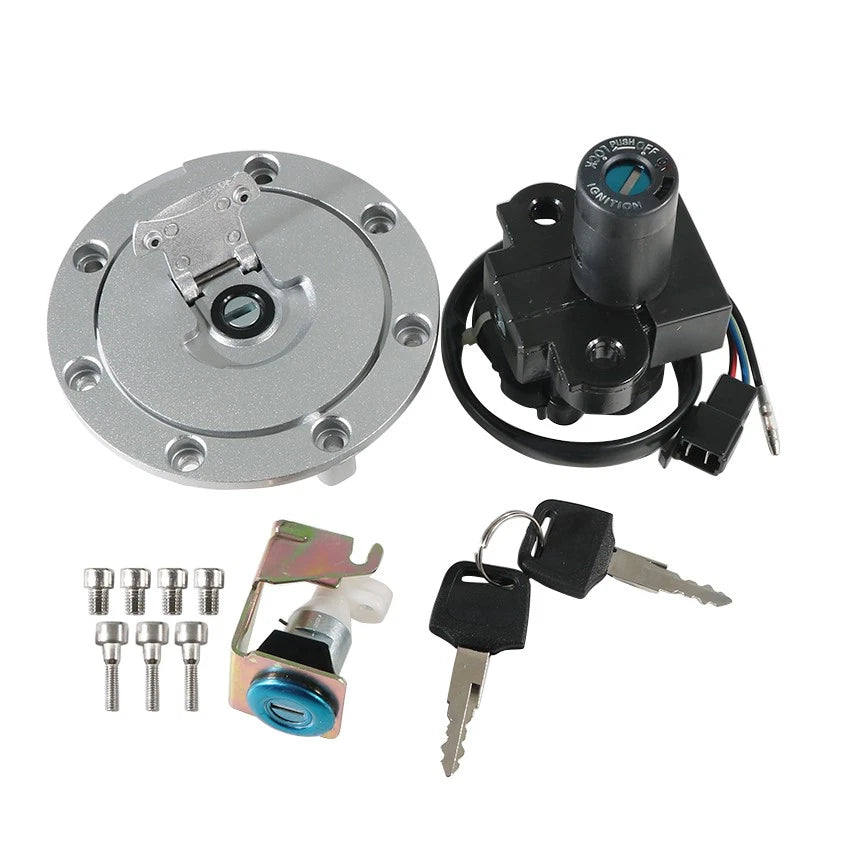 Ignition Key Switch & Fuel Tank Cap Set for Honda CBR 1100 XX (1996–1998)