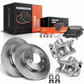 Set of 8 Rear Disc Rotors & Brake Pads for Hyundai Azera (2012–2017)
