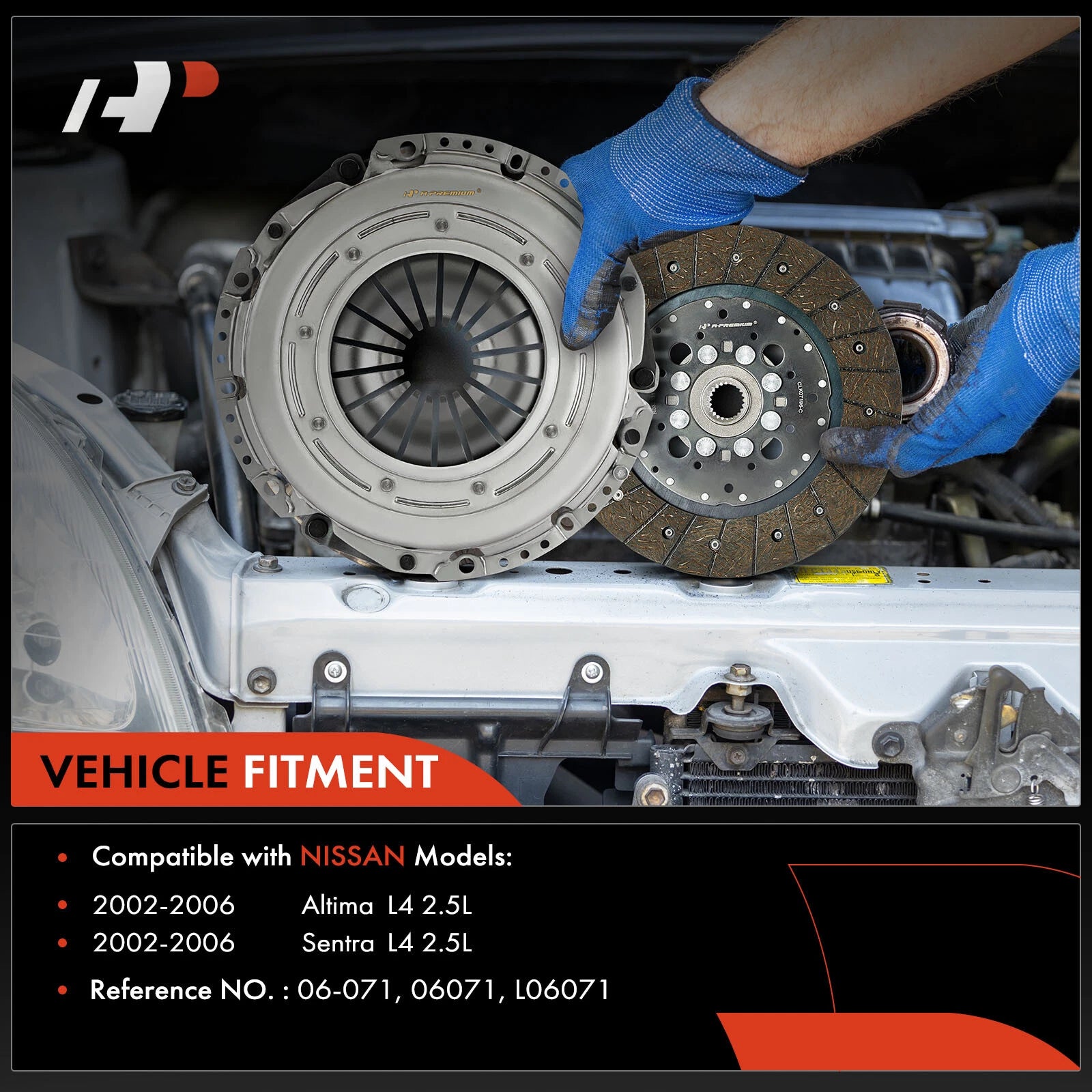 Clutch Kit for Nissan Altima Sentra (2002–2006) 2.5L