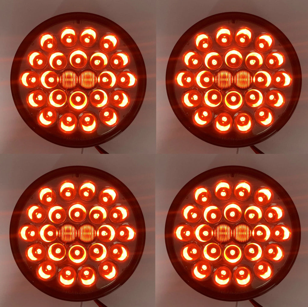 LED Stop Bulb 4 Inch Pearl Red Replacement for Chevrolet Silverado (2015–2020)