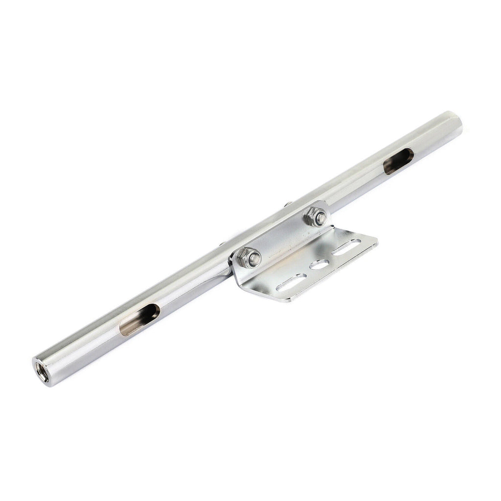Chrome Front Turn Signal Spot Light Bar Mount Bracket Clamp for Universal Moto