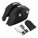 Matte Black Hard Saddlebag Audio Lid for Indian Chieftain (2014–2018)