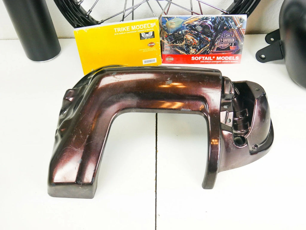 Left Lower Vented Fairing Glove Box for Harley Davidson Touring (1983–2013)