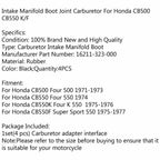 Carburetor Intake Manifold Boots 16211-323-000 for Honda CB500 K/F (1971–1973)