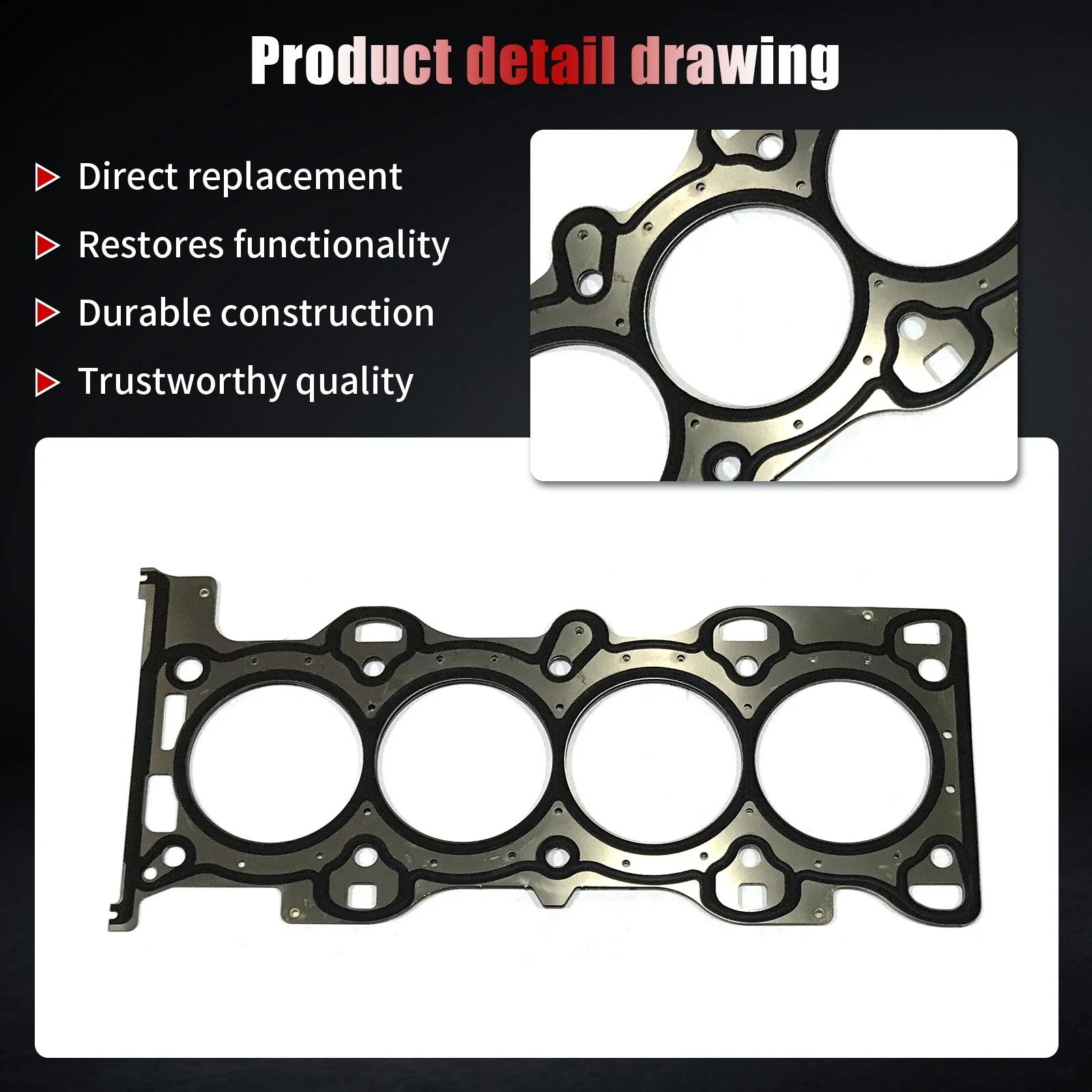 Head Gasket Set for Mazda 3 5 6 (2006-2013)