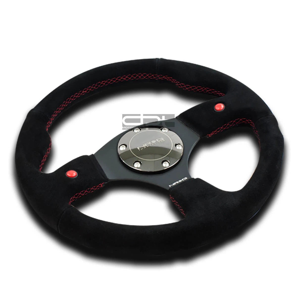 NRG RST-007S 320MM Steering Wheel for Universal Fit (6-Bolt)