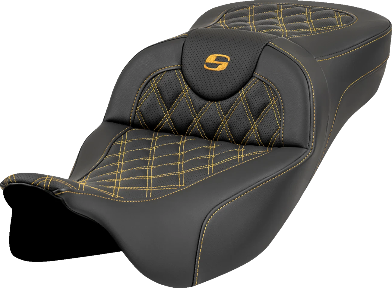 SADDLEMEN Roadsofa Extended Reach Seat for Harley Davidson (2014–2023)