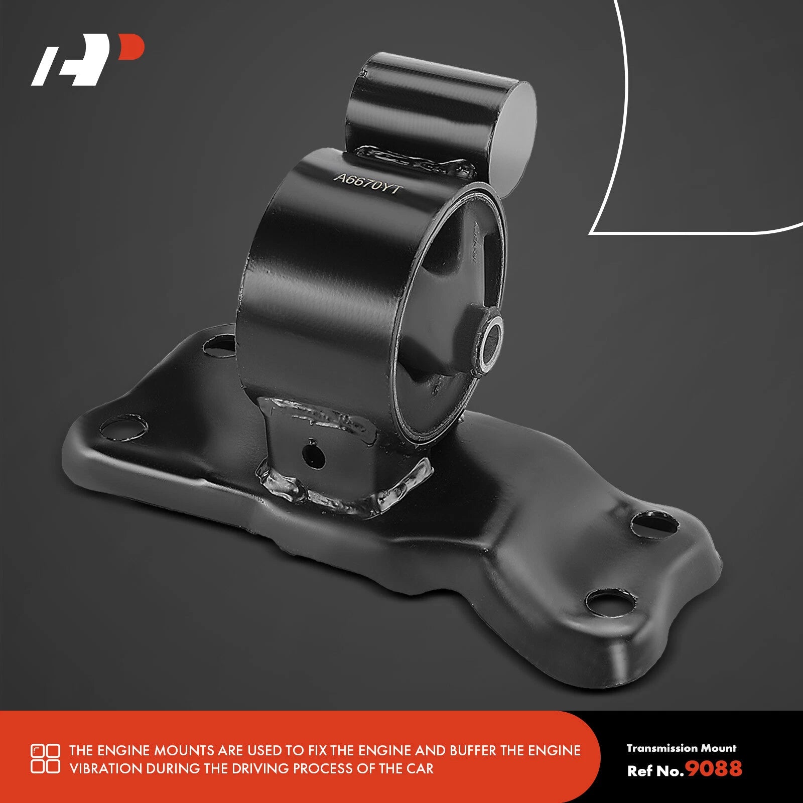 2X Engine Motor & Transmission Mount for Mitsubishi Lancer (2004-2006)