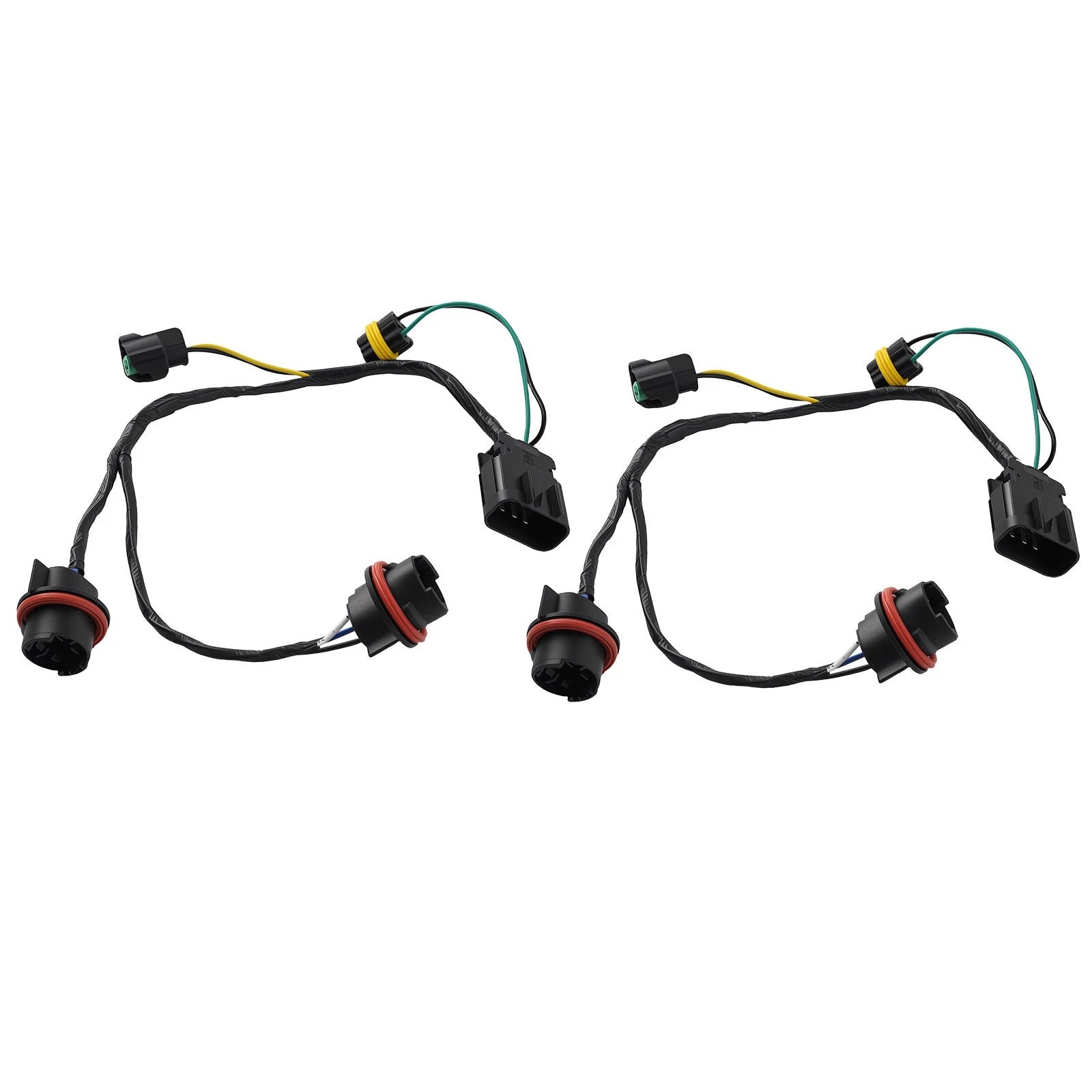 2X Headlight Wire Harness for Chevrolet Silverado 3500 HD (2007-2014)