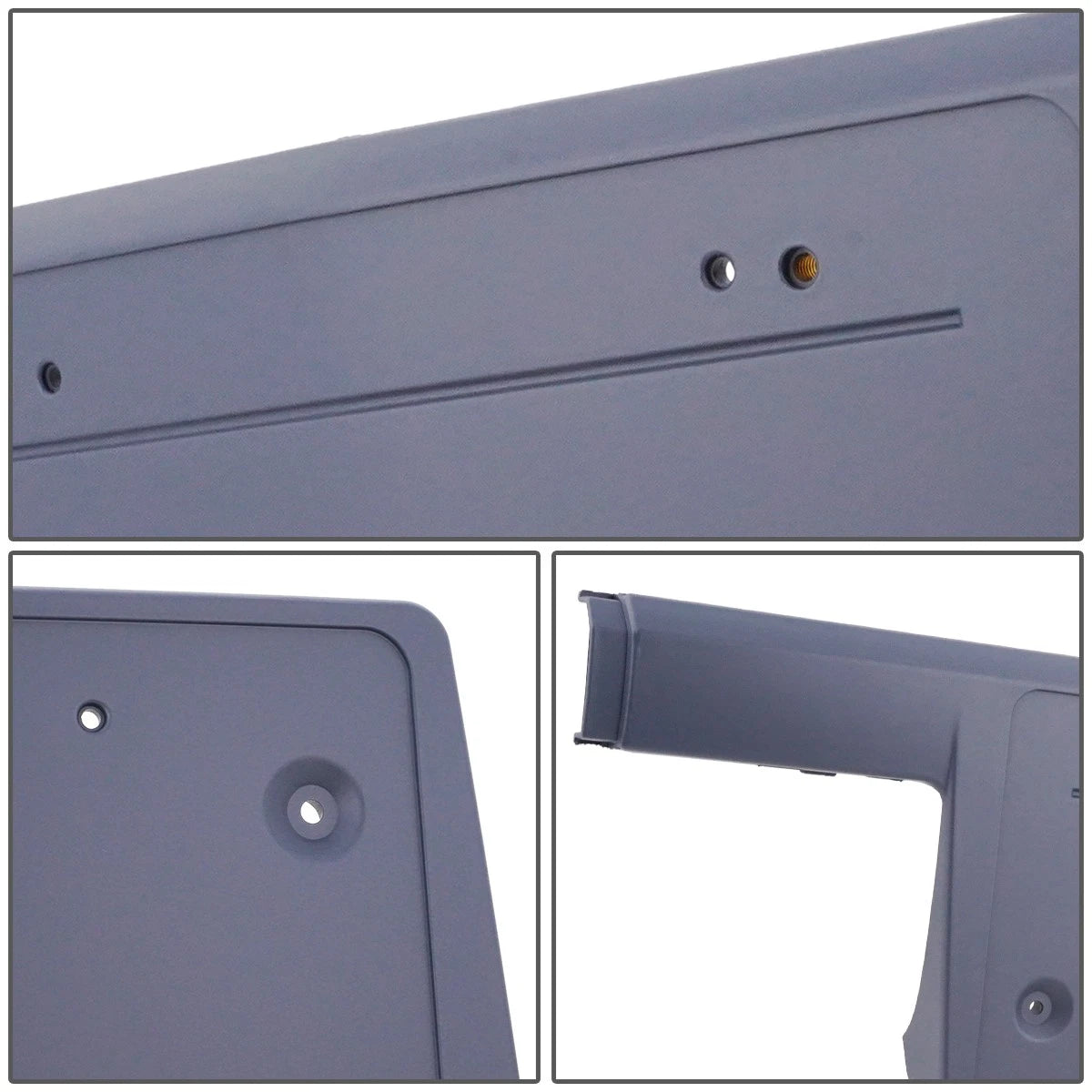 Front License Plate Mounting Bracket Kit for BMW 760i 750i (2005–2008)