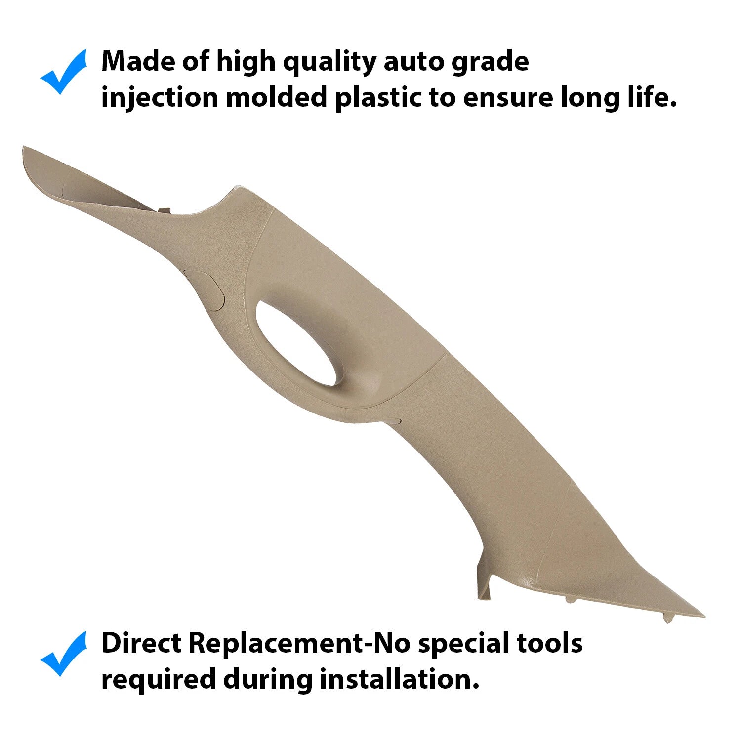 A Pillar Trim for Ford F150 (2004-2008) Tan Interior Handle