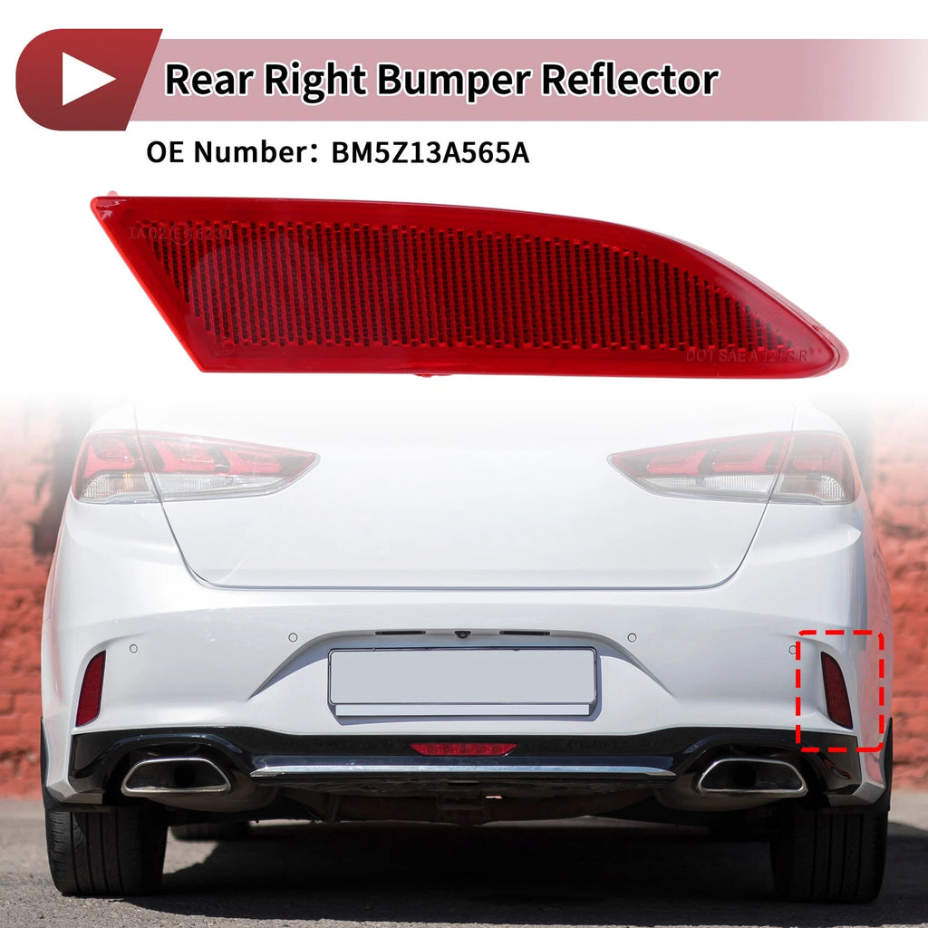 1 Pc Rear Right Bumper Reflector for Ford Focus (2012–2018) No.BM5Z13A565A