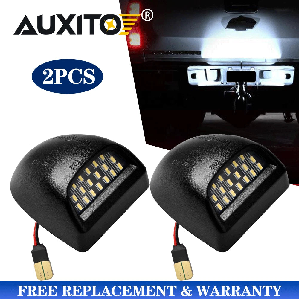 Set of 2 LED License Plate Lights for Chevy Silverado 1500 2500 3500 (1999–2013)