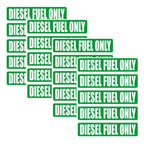 20Pcs Diesel Fuel Only Vinyl Decal Stickers for